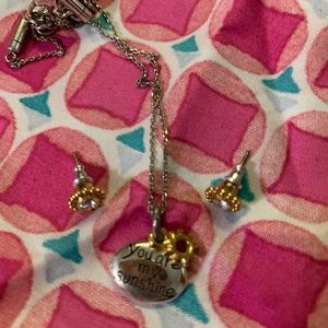 Brighton necklace and earring set